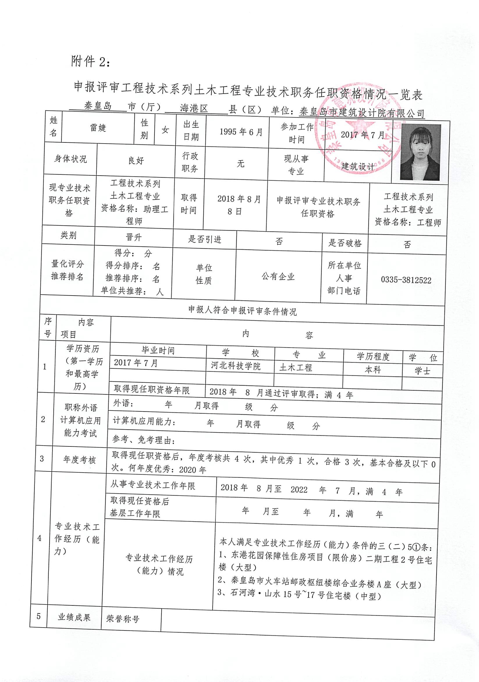 职称公示-雷婕.jpg